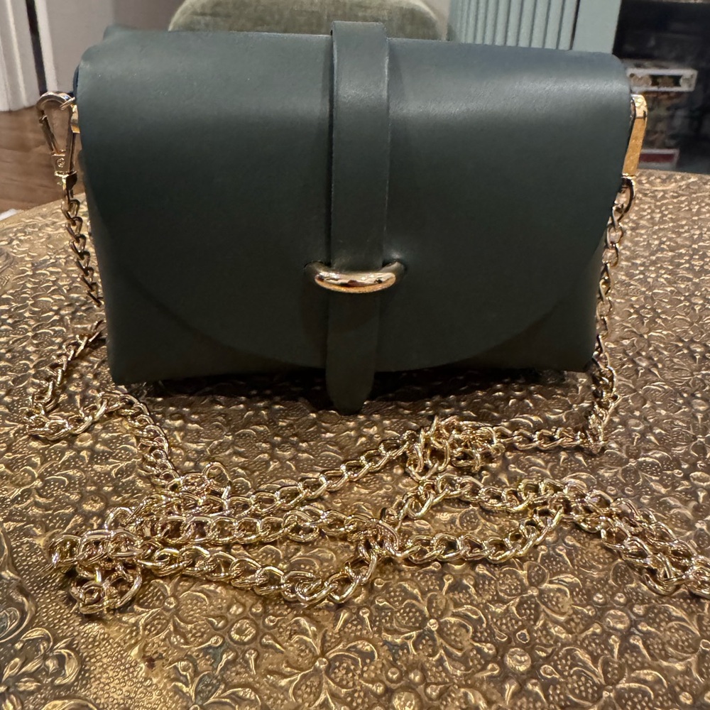 Made in Italy leather crossbody bag NWOT